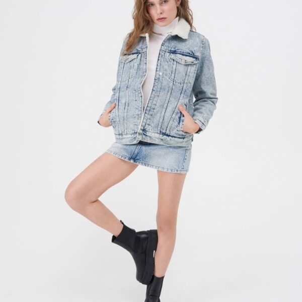 Eco aware denim jacket