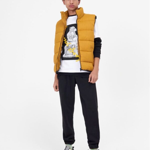 Men's bomber vest gilet